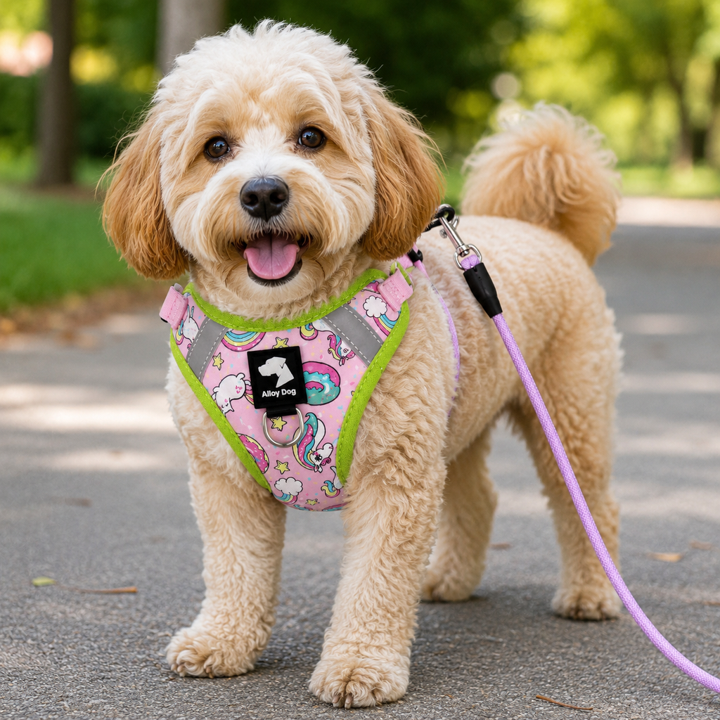 Unicorn Leash & Harness Set
