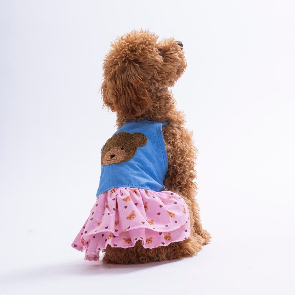 Cozie Bear Denim Dress