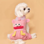 Cute Monster Plush Dog Jumpsuit