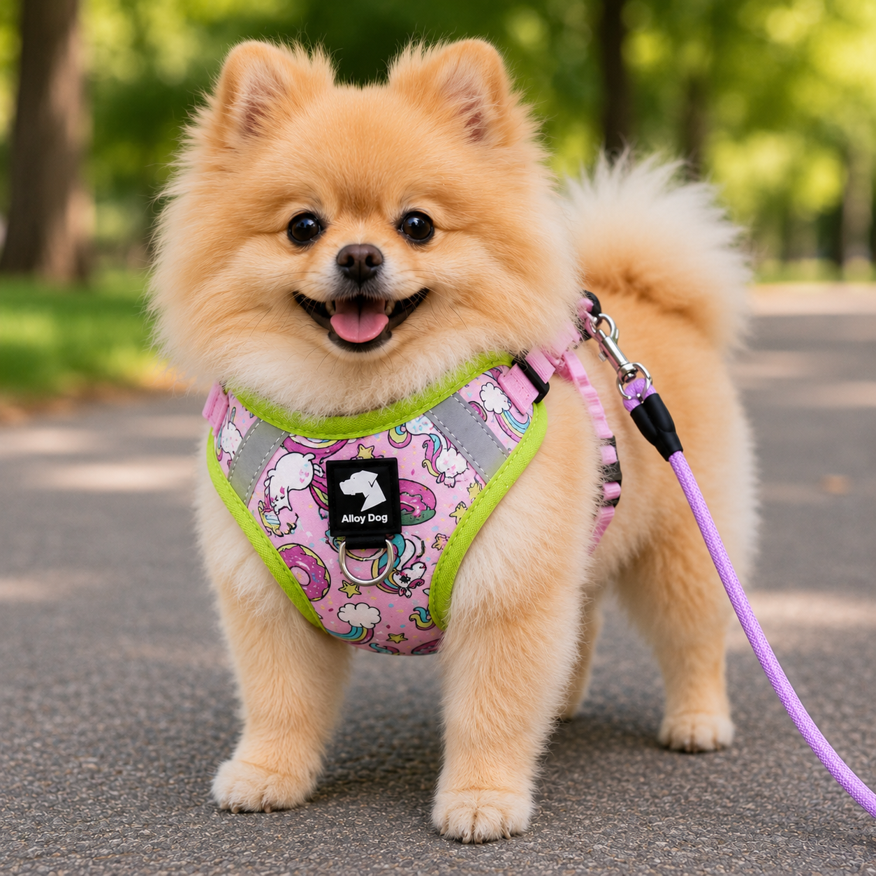 Unicorn Leash & Harness Set