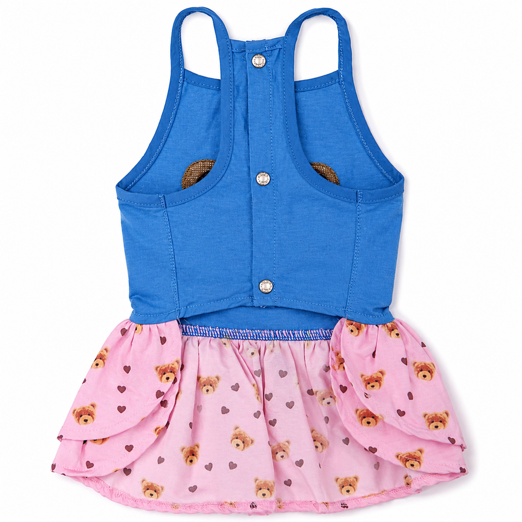 Cozie Bear Denim Dress