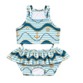 Ocean Breeze Ruffle Swimsuit