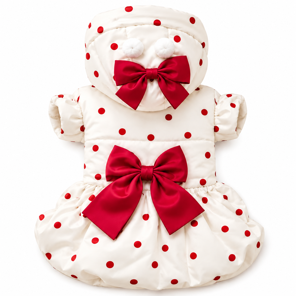 Red Bow Coat
